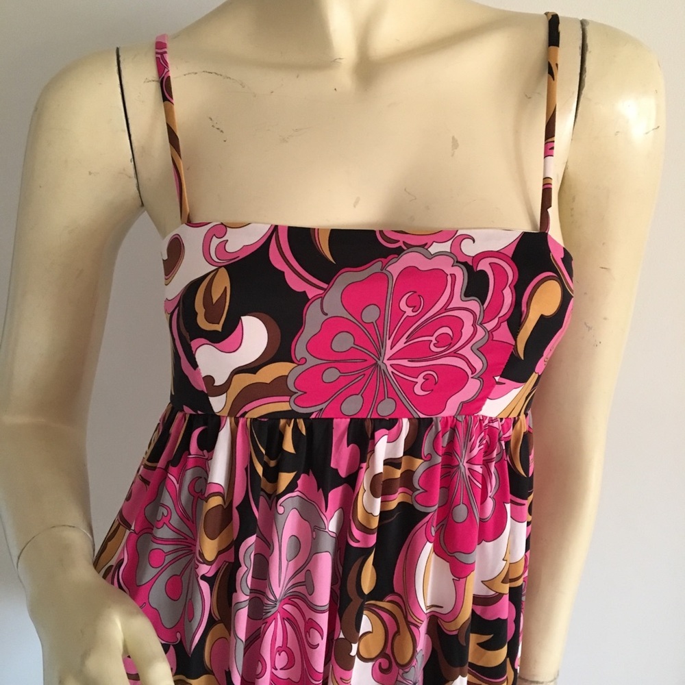 Multi Colored Bubble Hem Dress - image 2